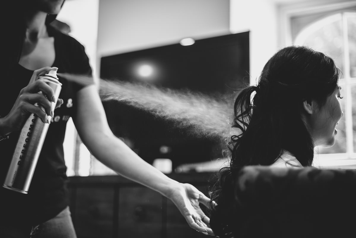 missenden abbey hair sparay