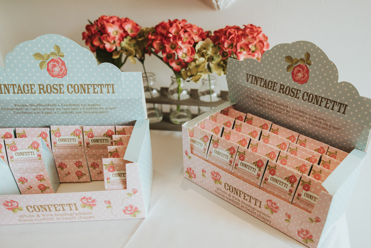 missenden abbey wedding confetti