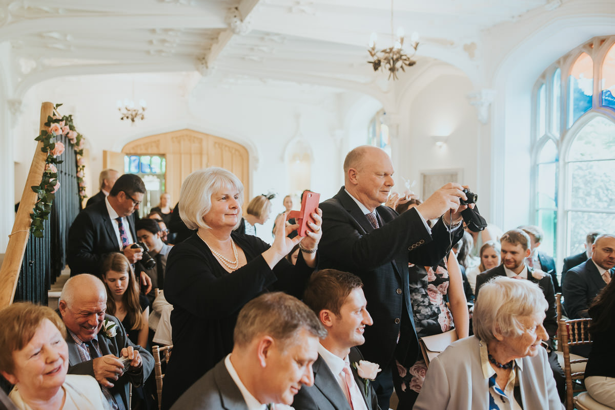 missenden abbey guests taking photos