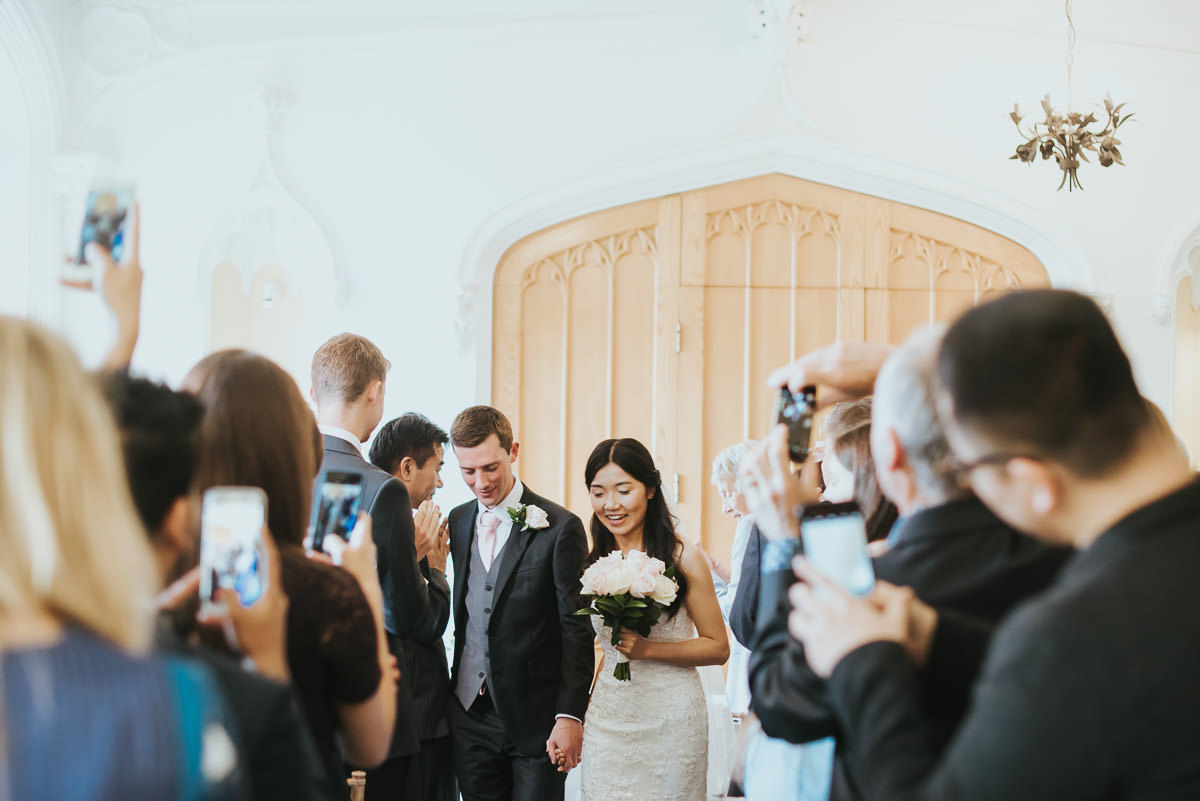 missenden abbey wedding couple