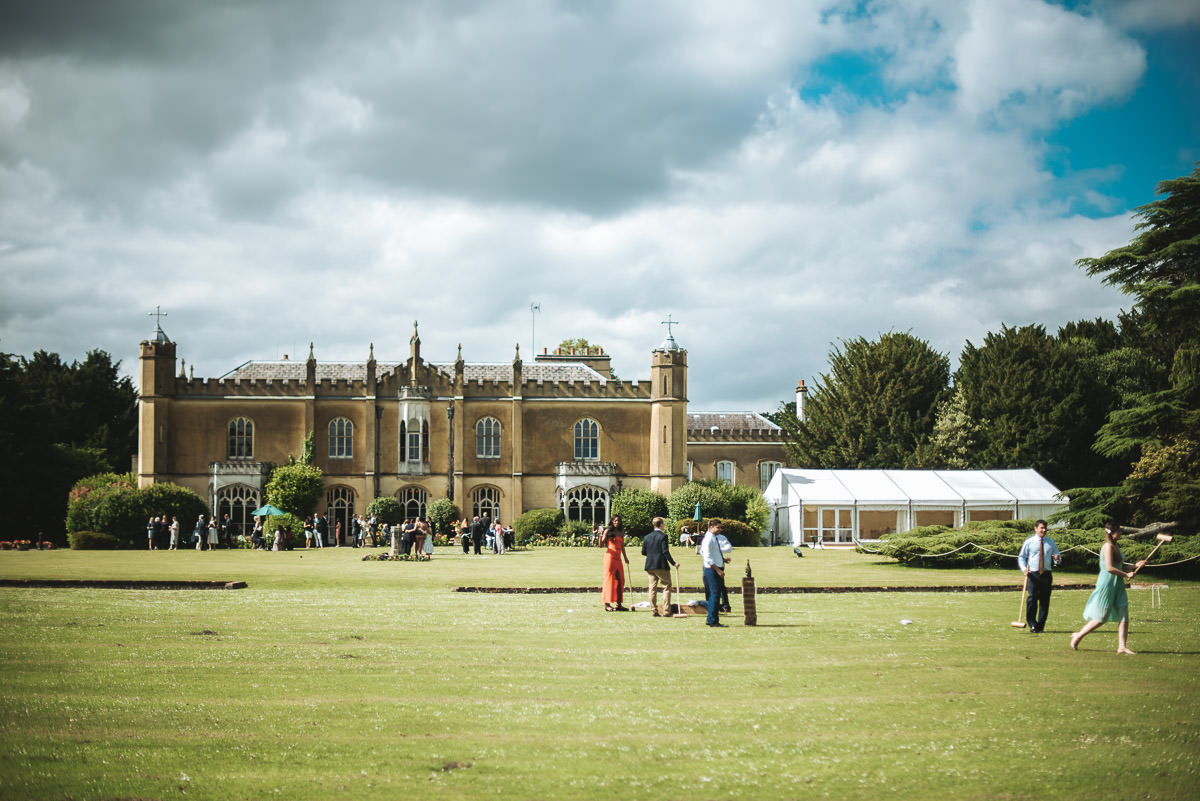 missenden abbey wedding garden games