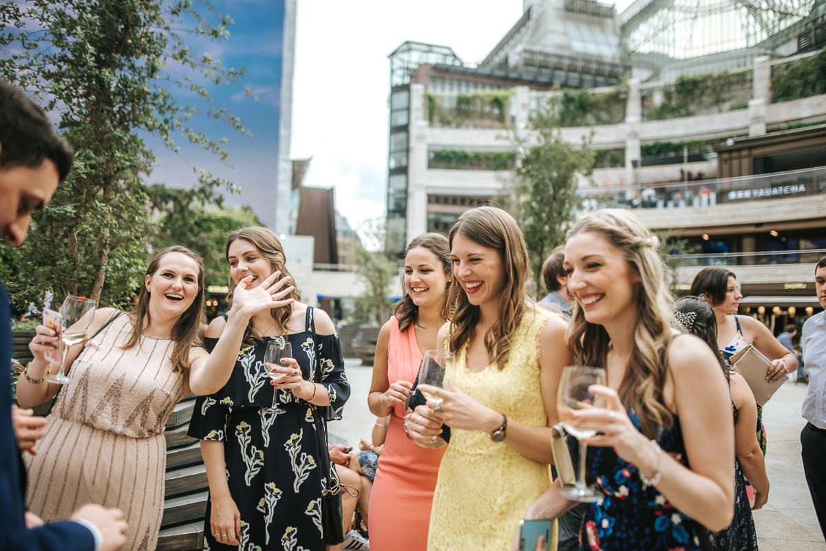 city london wedding at the botanist