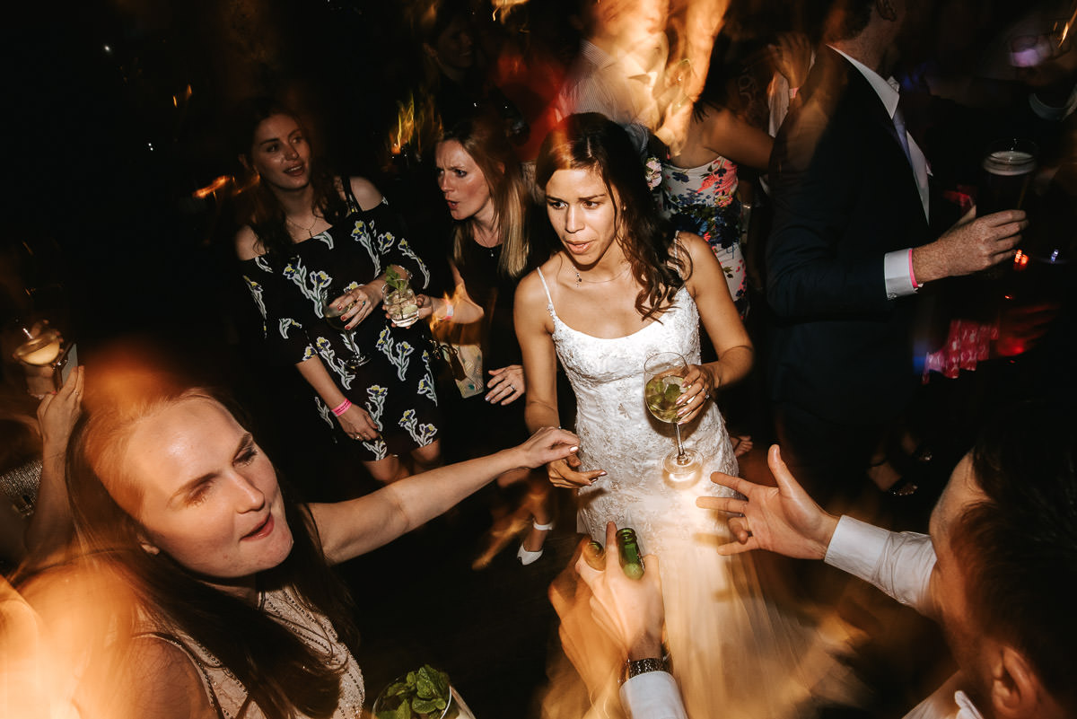 city london wedding at the botanist party