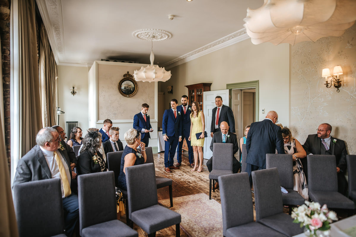 york and albany london wedding ceremony