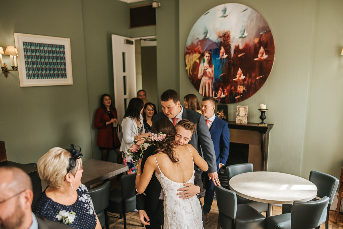 york and albany london wedding ceremony