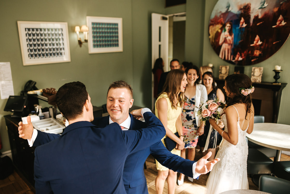 york and albany london wedding ceremony