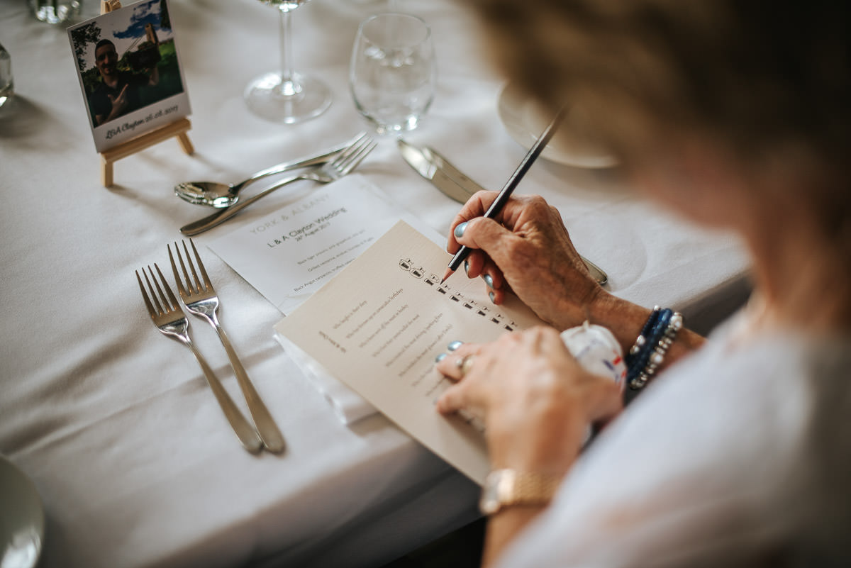 regents park york and albany london wedding breakfast