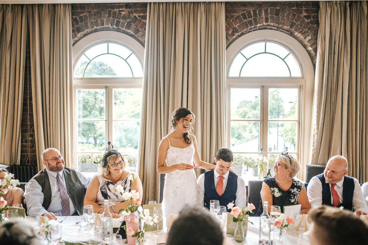 regents park york and albany london wedding breakfast