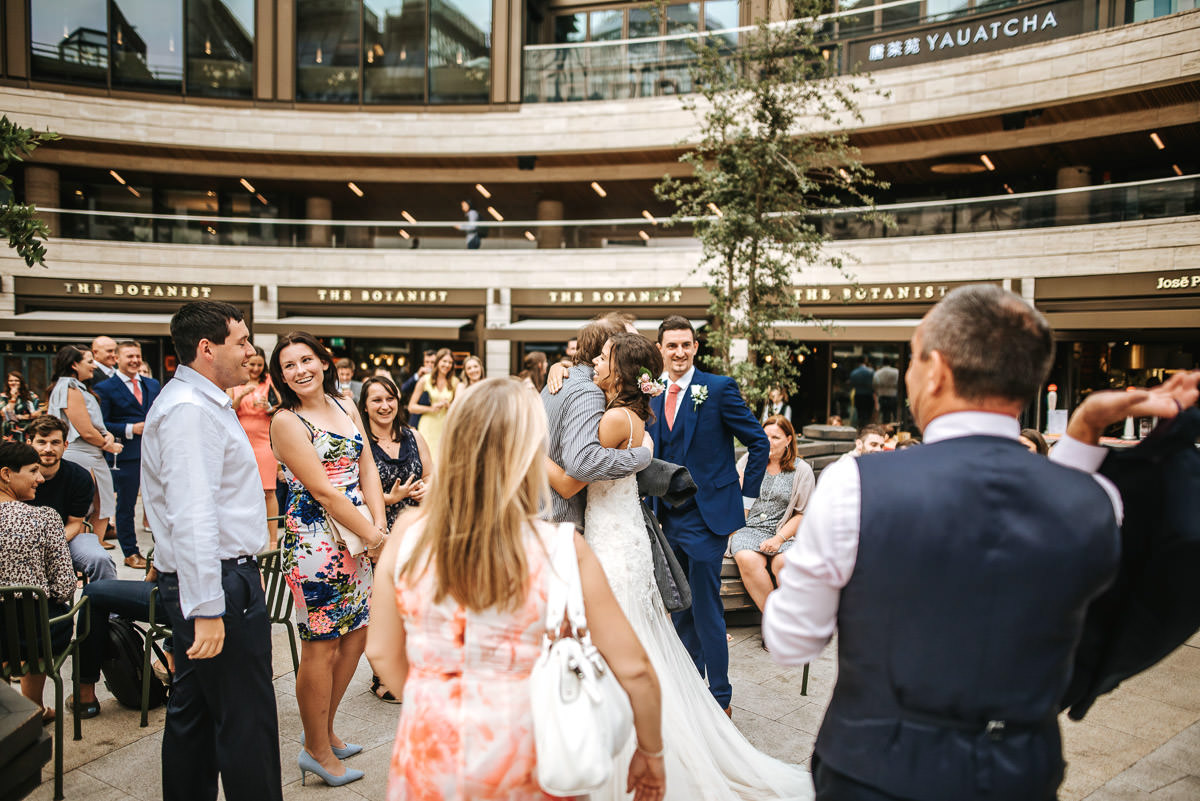 city london wedding at the botanist