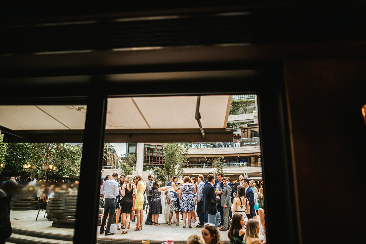 city london wedding at the botanist