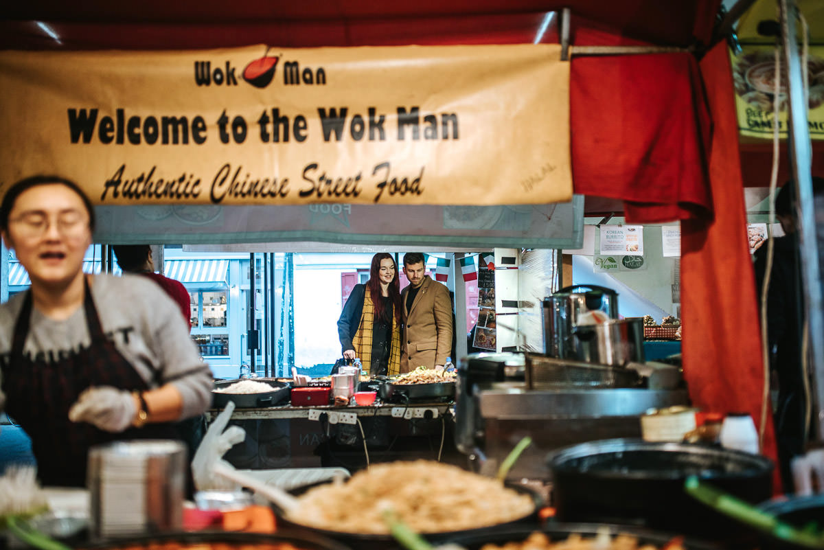 london street food
