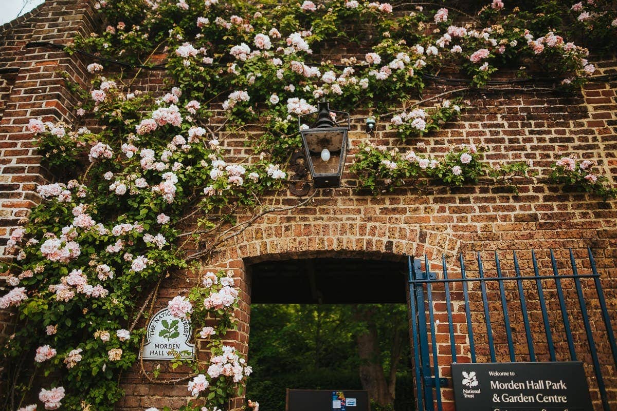 morden hall park entrance