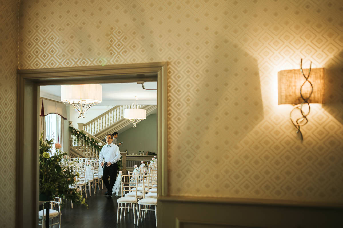 morden hall wedding interior