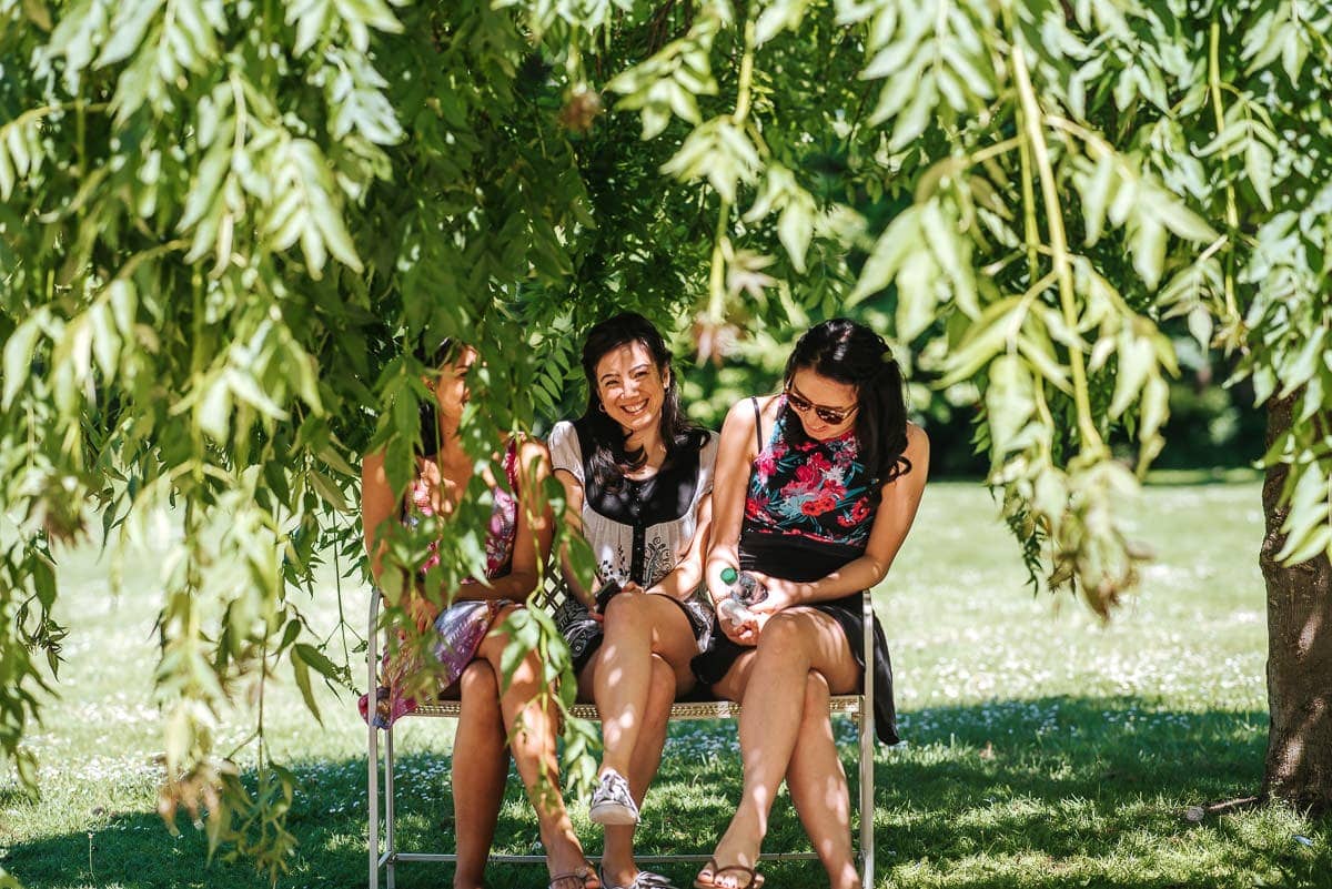 morden hall wedding guests