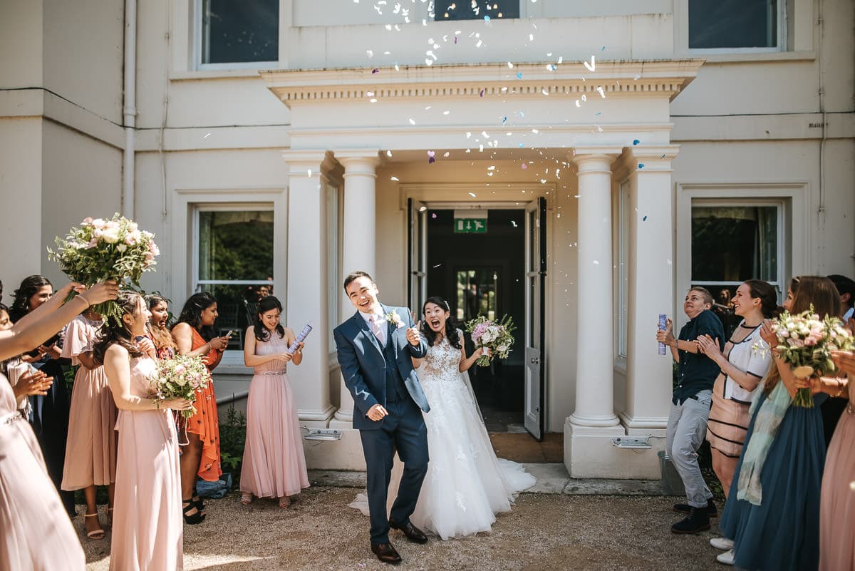 confetti at morden hall