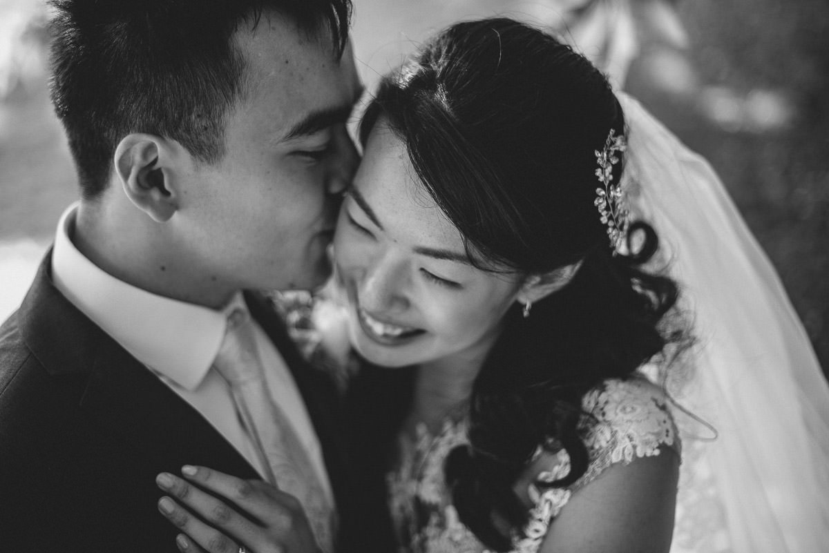 morden hall wedding couple