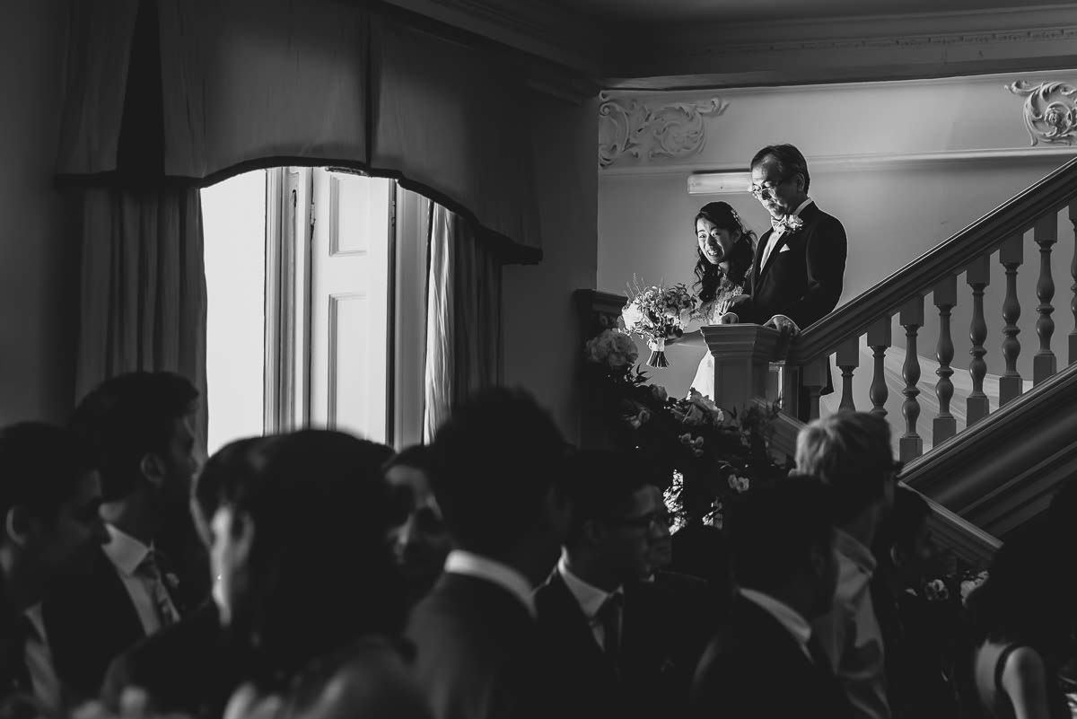 here comes the bride