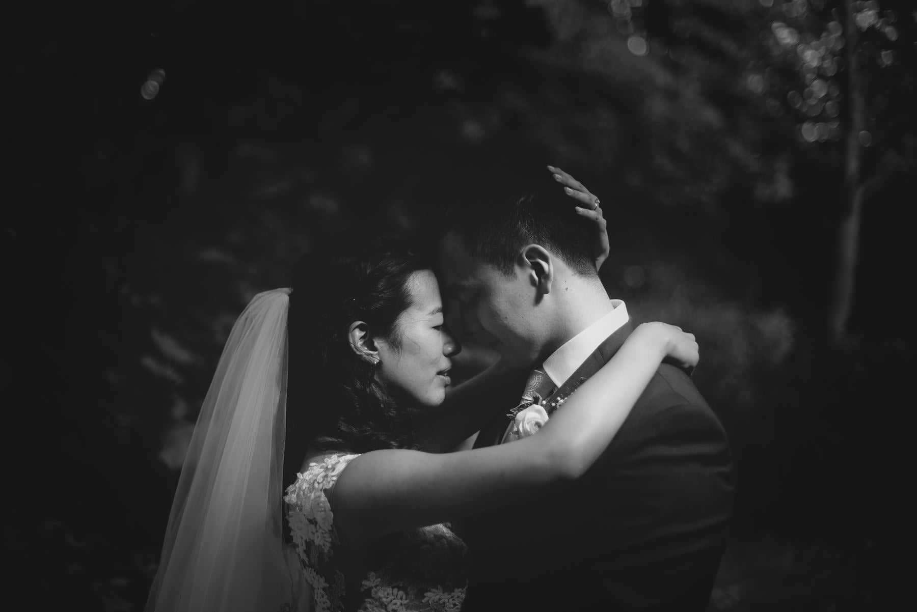 morden hall wedding couple