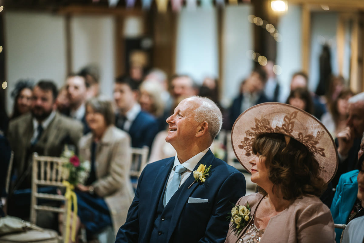 norton park wedding ceremony dad