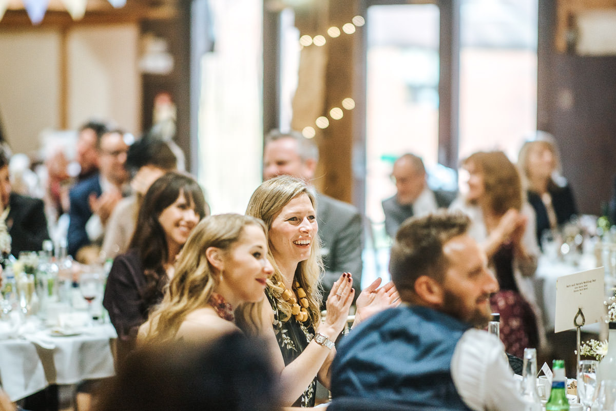 winchester wedding tythe barn speech