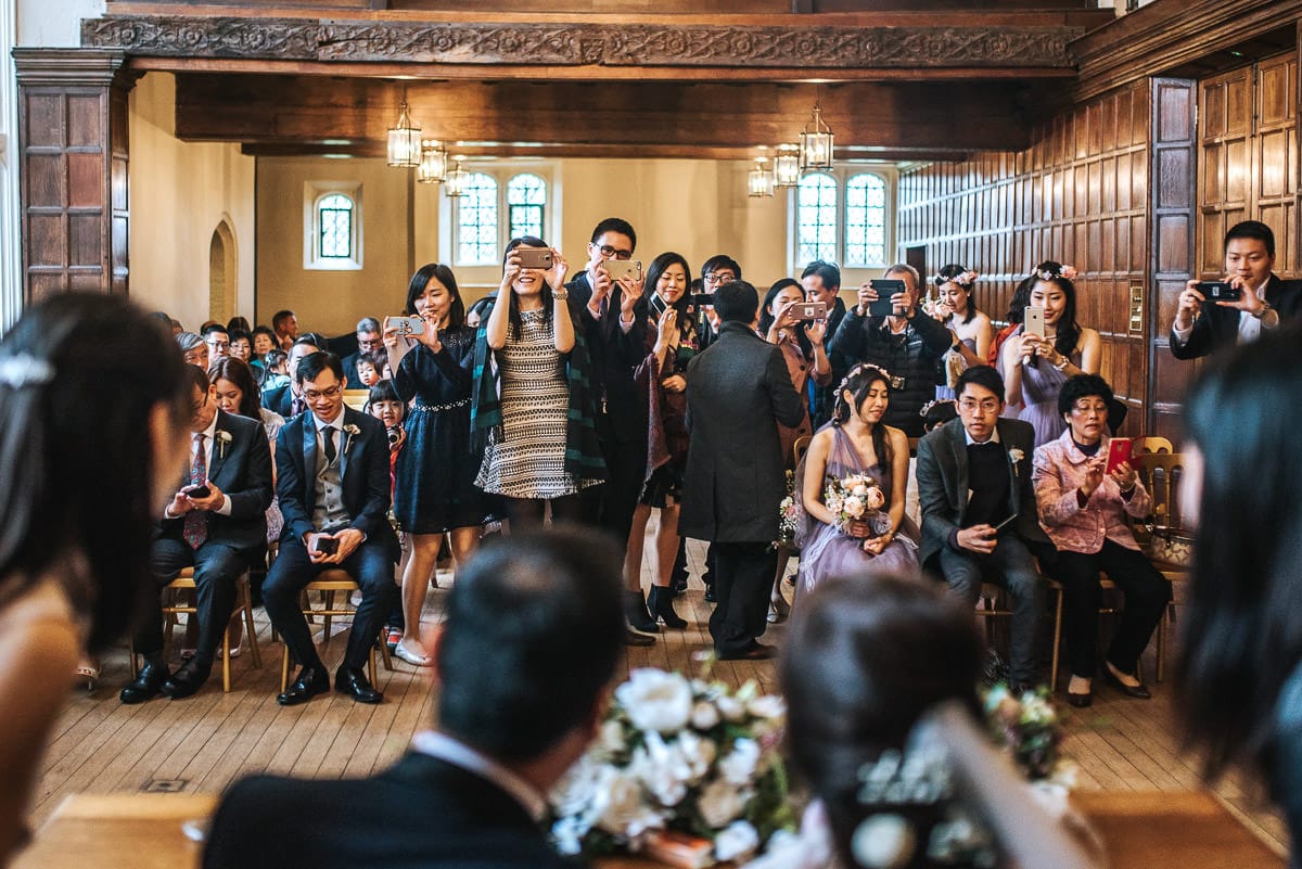 chinese wedding london hall place bexley taking photos