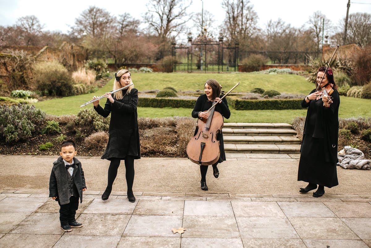 chinese wedding london hall place musicans