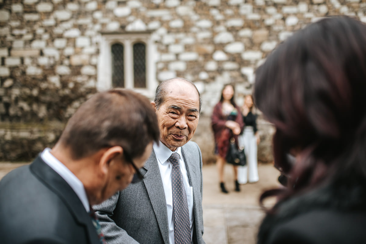 chinese wedding london hall place bexley guests