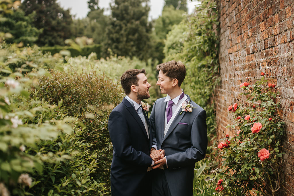 gaynes park wedding couple shoot