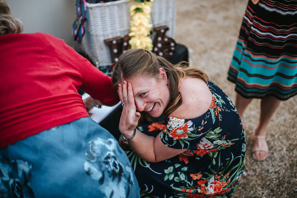 gaynes park wedding reception photo booth