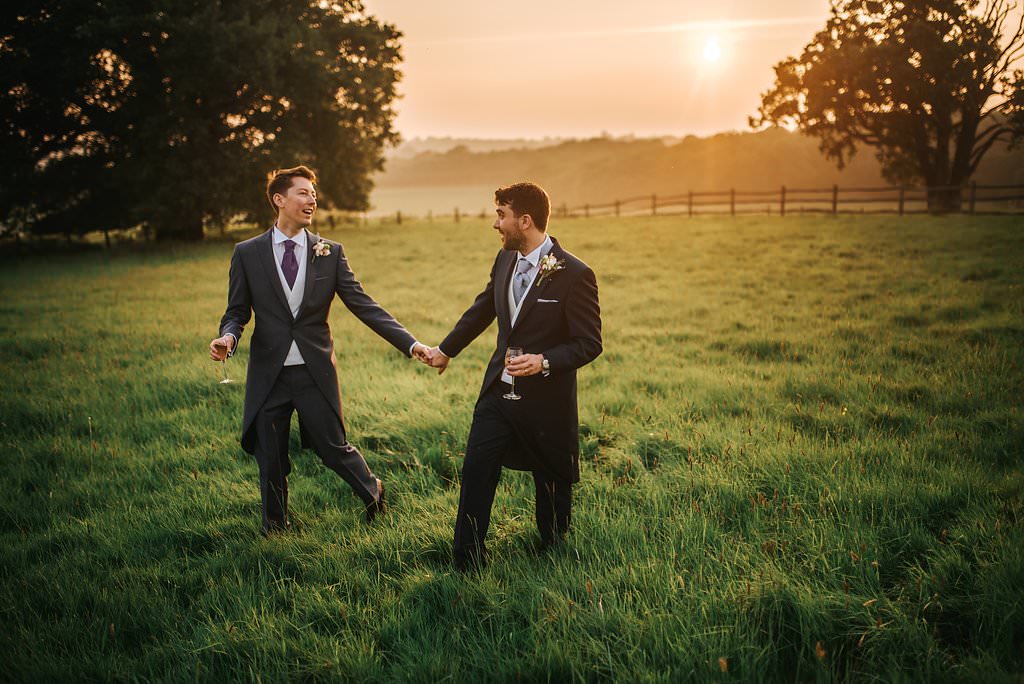 gay wedding london couple shoot