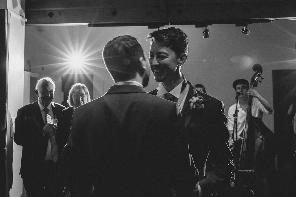 gay wedding london dancing