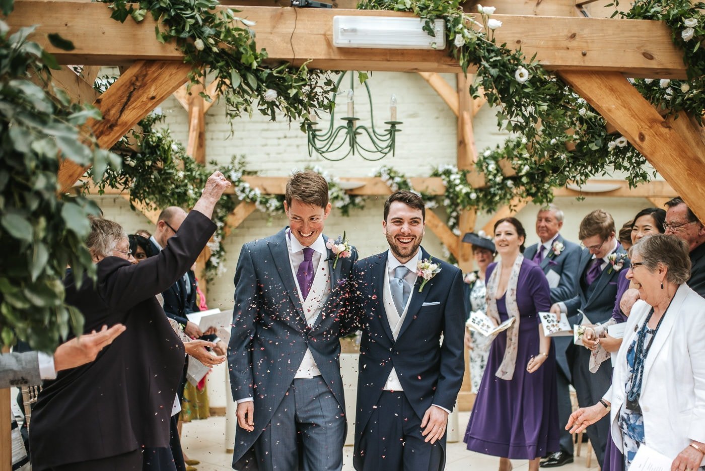 gay wedding confetti