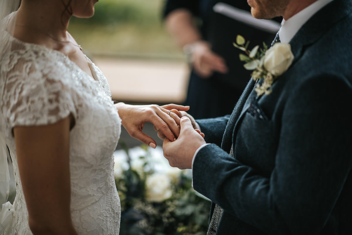 london wetland centre wedding rings on