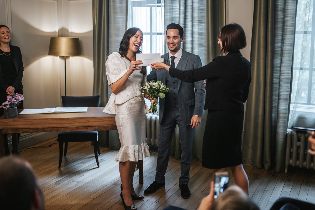 old marylebone wedding photos