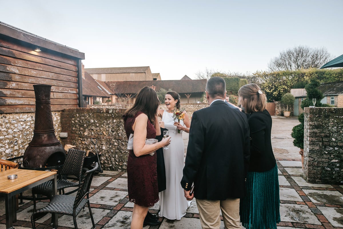 Brighton Wedding Photographer-Pangdean Barn Wedding 48
