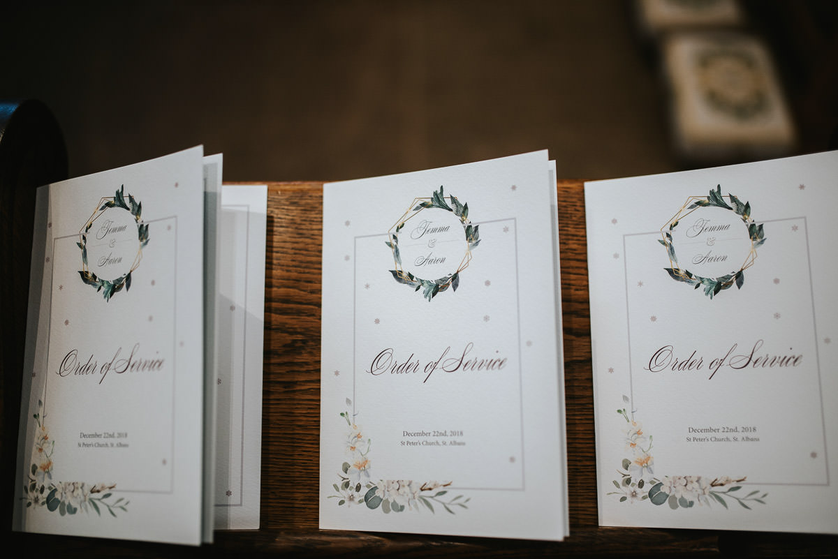 hertfordshire wedding photos ceremony church