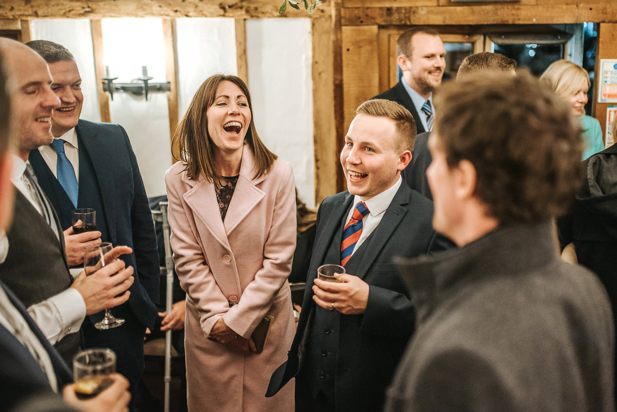 tewin bury farm wedding guests