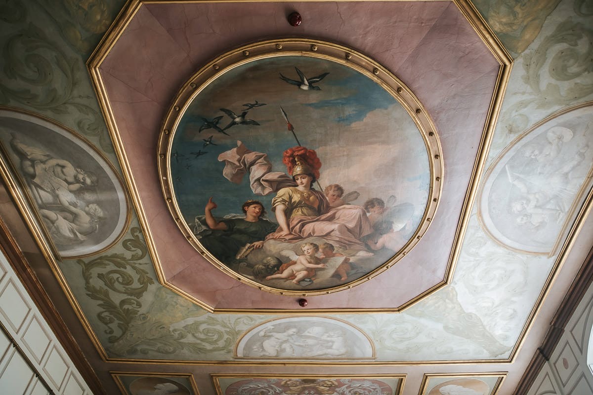 gosfield hall ceiling painting