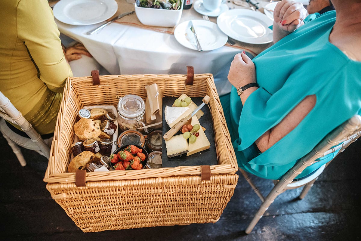sopley mill wedding food