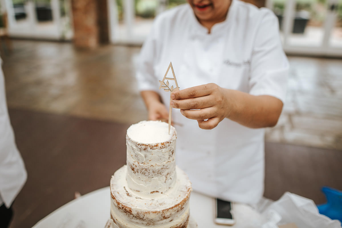 northbrook park wedding getting ready