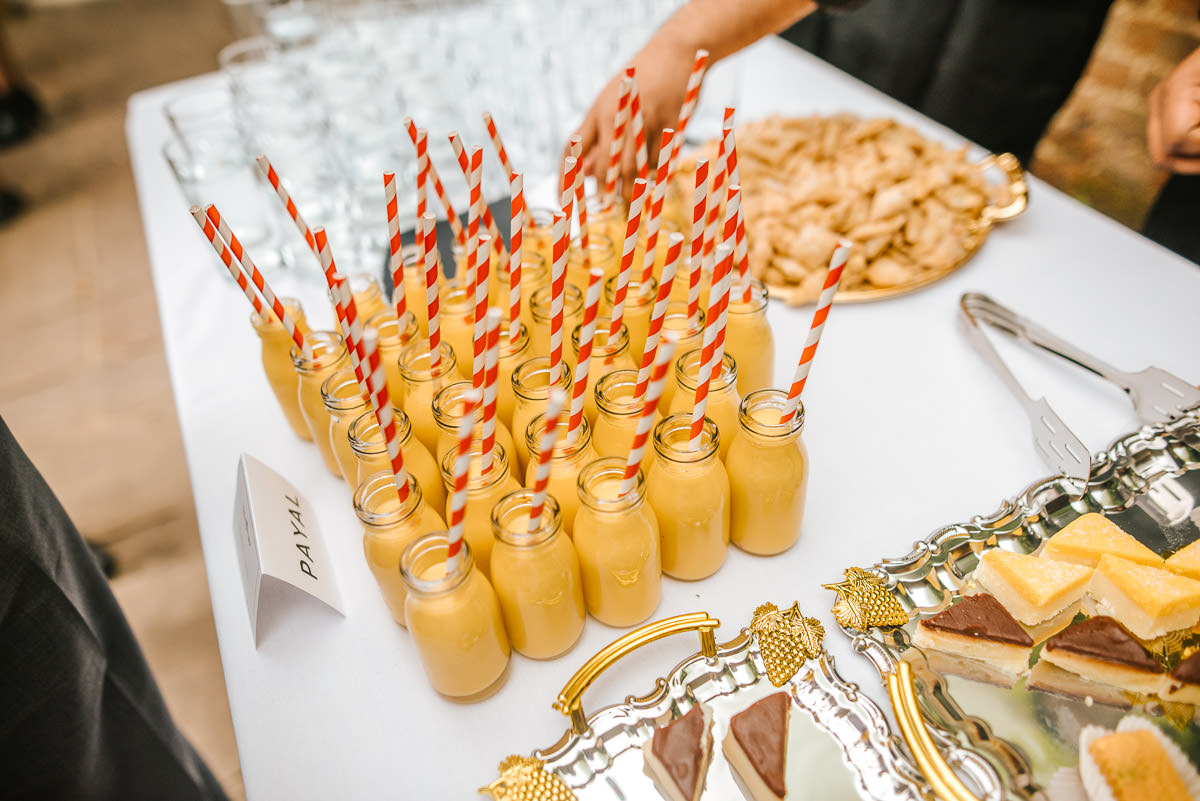northbrook park wedding guests talking