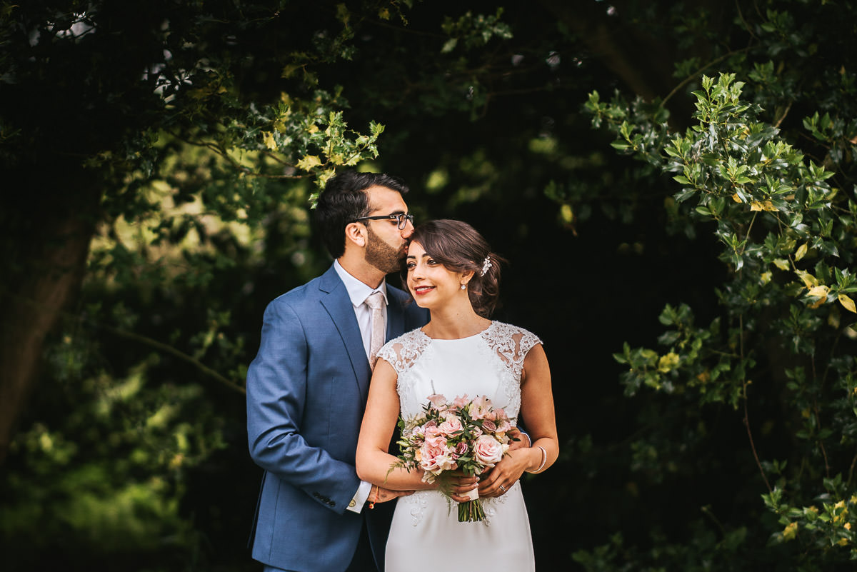 northbrook park indian wedding bride and groom