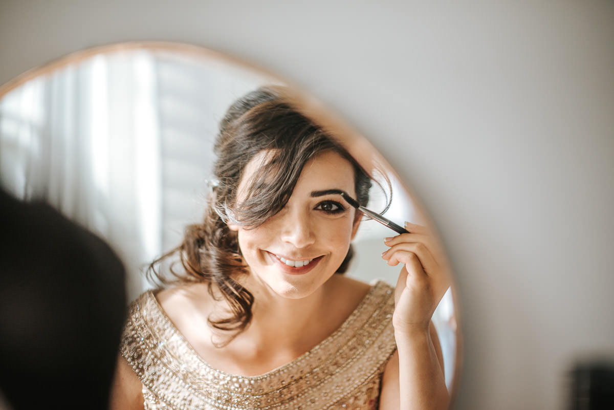 northbrook park wedding getting ready