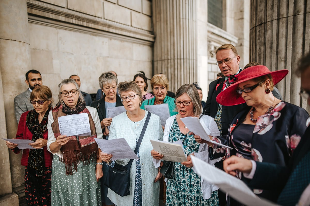 st pauls cathedral wedding ceremony