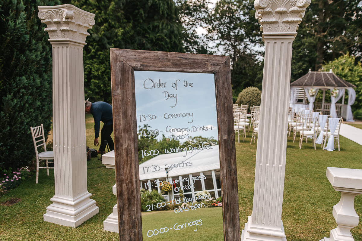 trunkwell house wedding