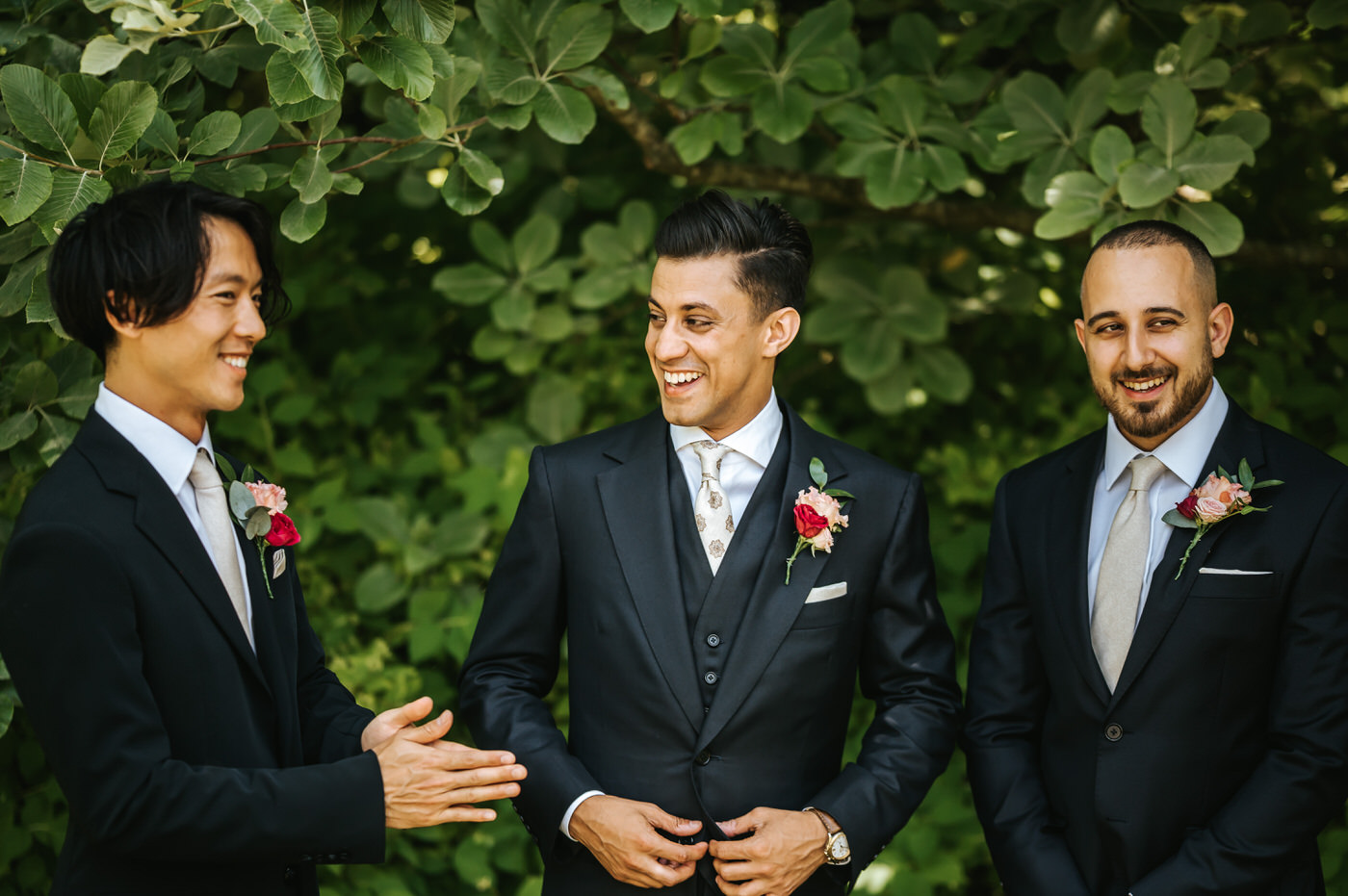 braxted park wedding photography groom getting ready