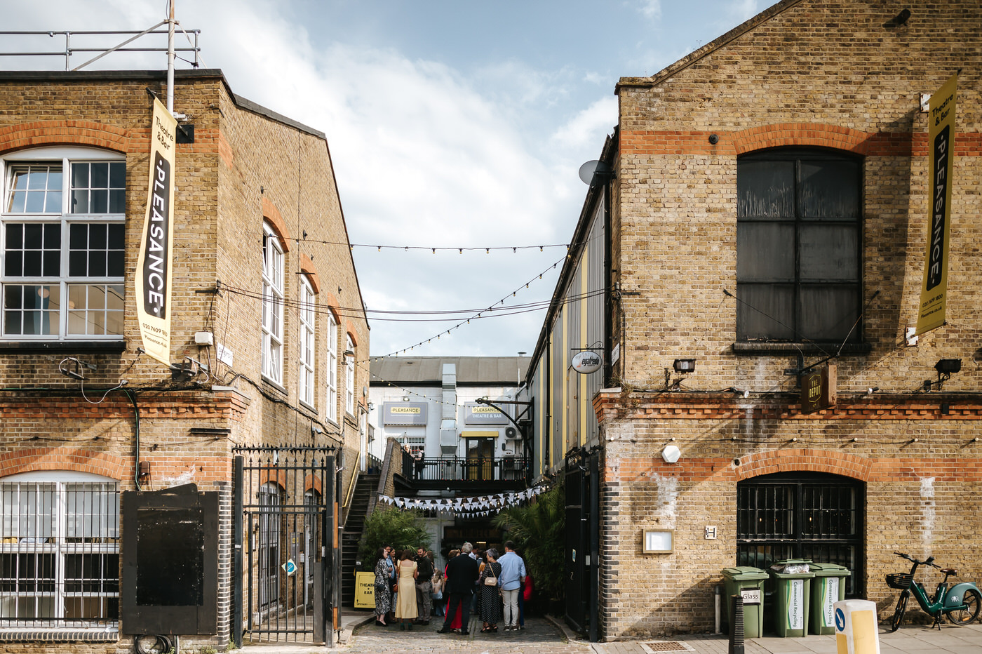 depot wedding the facade of the depot front