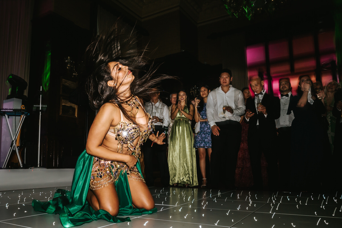 ashridge house wedding belly dancer dance